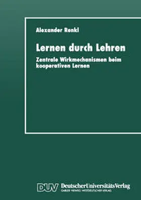  Lernen durch Lehren | eBook | Sack Fachmedien