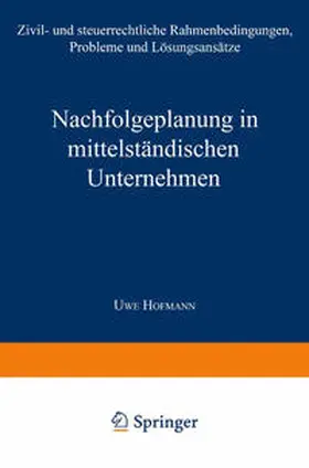  Nachfolgeplanung in mittelständischen Unternehmen | eBook | Sack Fachmedien