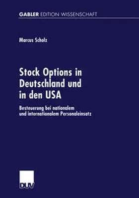 Scholz | Stock Options in Deutschland und in den USA | E-Book | sack.de