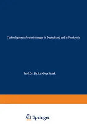 Streubel | Technologietransfereinrichtungen in Deutschland und in Frankreich | E-Book | sack.de