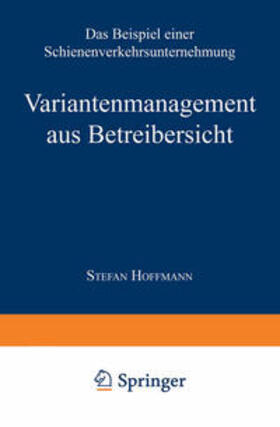 Hoffmann |  Variantenmanagement aus Betreibersicht | eBook | Sack Fachmedien