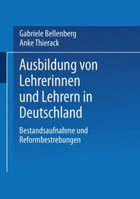 Bellenberg / Thierack |  Ausbildung von Lehrerinnen und Lehrern in Deutschland | eBook | Sack Fachmedien