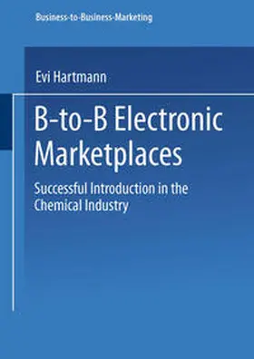 Hartmann |  B-to-B Electronic Marketplaces | eBook | Sack Fachmedien