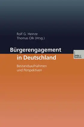 Heinze |  Bürgerengagement in Deutschland | eBook | Sack Fachmedien