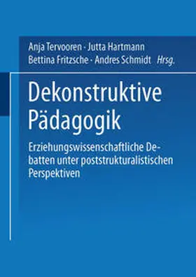 Tervooren / Fritzsche / Hartmann | Dekonstruktive Pädagogik | E-Book | sack.de