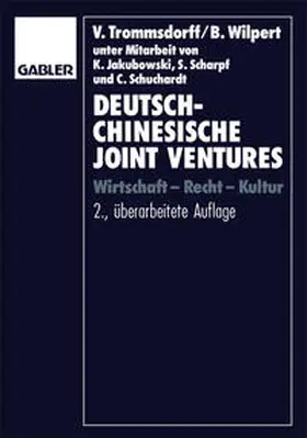 Trommsdorff / Wilpert |  Deutsch-chinesische Joint Ventures | eBook | Sack Fachmedien