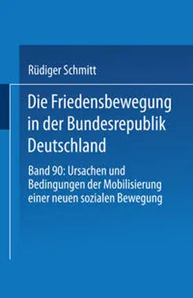  Die Friedensbewegung in der Bundesrepublik Deutschland | eBook | Sack Fachmedien