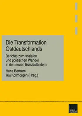 Bertram / Kollmorgen |  Die Transformation Ostdeutschlands | eBook | Sack Fachmedien