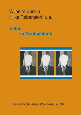 Rebenstorf / Bürklin |  Eliten in Deutschland | Buch |  Sack Fachmedien