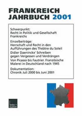 Asholt / Bock / Christadler |  Frankreich-Jahrbuch 2001 | eBook | Sack Fachmedien