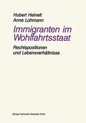 Heinelt / Lohmann |  Immigranten im Wohlfahrtsstaat | eBook | Sack Fachmedien