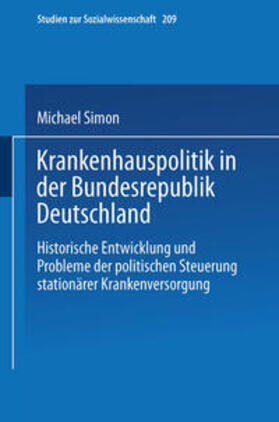 Simon |  Krankenhauspolitik in der Bundesrepublik Deutschland | eBook | Sack Fachmedien