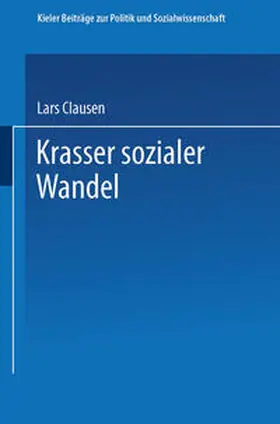  Krasser sozialer Wandel | eBook | Sack Fachmedien