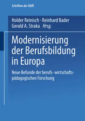 Reinisch / Bader / Straka |  Modernisierung der Berufsbildung in Europa | eBook | Sack Fachmedien