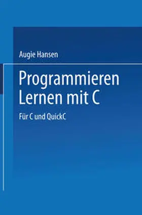  Programmieren Lernen mit C | Buch |  Sack Fachmedien