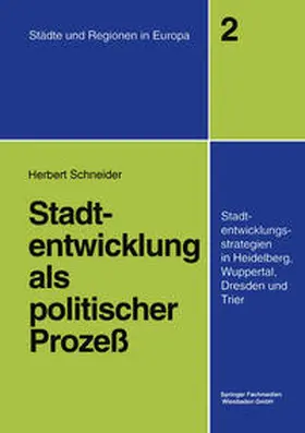 Schneider |  Stadtentwicklung als politischer Prozeß | eBook | Sack Fachmedien