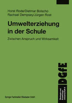 Rode / Bolscho / Dempsey |  Umwelterziehung in der Schule | eBook | Sack Fachmedien