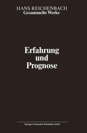 Reichenbach / Kamlah |  Erfahrung und Prognose | Buch |  Sack Fachmedien