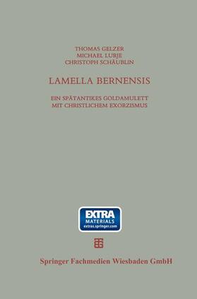 Lurje / Schäublin |  Lamella Bernensis | Buch |  Sack Fachmedien