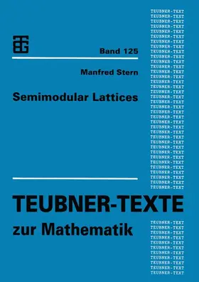  Semimodular Lattices | Buch |  Sack Fachmedien