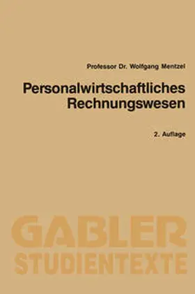 Mentzel |  Personalwirtschaftliches Rechnungswesen | eBook | Sack Fachmedien