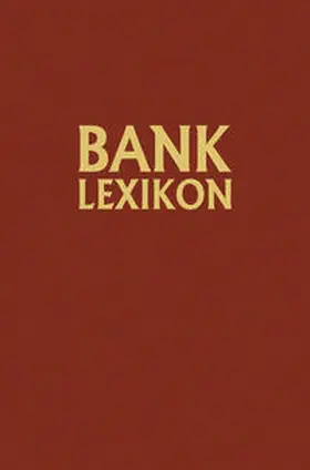 Müller / Löffelholz |  Bank-Lexikon | eBook | Sack Fachmedien