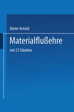 Arnold |  Materialflusslehre | eBook | Sack Fachmedien