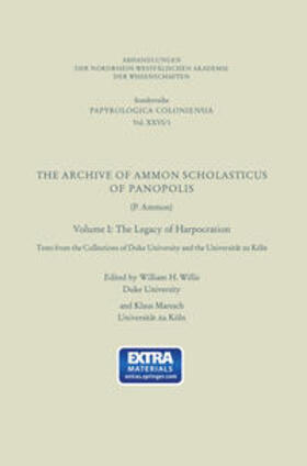 Willis / Maresch |  The Archive of Ammon Scholasticus of Panopolis | eBook | Sack Fachmedien