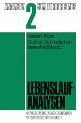 Jäger / Schmidtchen |  Lebenslaufanalysen | eBook | Sack Fachmedien