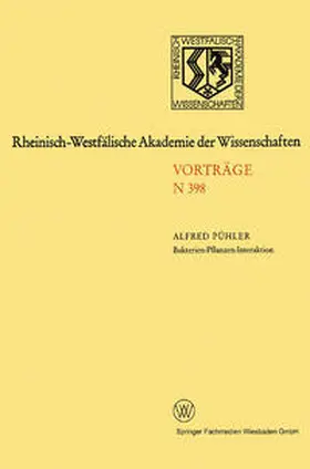 Pühler |  Bakterien-Pflanzen-Interaktion: Analyse des Signalaustausches zwischen den Symbiosepartnern bei der Ausbildung von Luzerneknöllchen | eBook | Sack Fachmedien