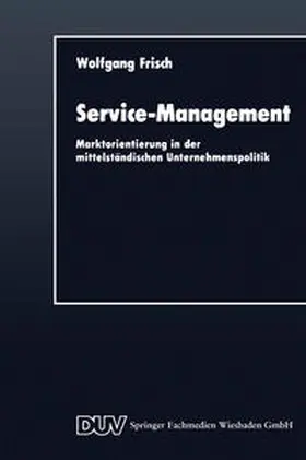 Frisch |  Service-Management | eBook | Sack Fachmedien