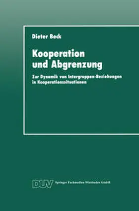 Beck |  Kooperation und Abgrenzung | eBook | Sack Fachmedien