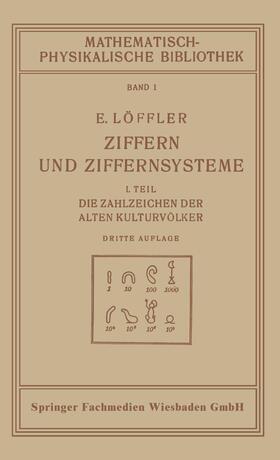 Löffler |  Ziffern und Ziffernsysteme | Buch |  Sack Fachmedien