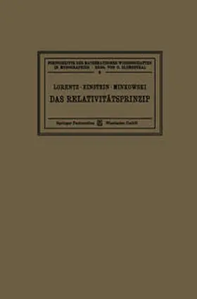 Lorentz / Einstein / Minkowski |  Das Relativitätsprinzip | eBook | Sack Fachmedien