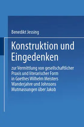 Jeßing |  Konstruktion und Eingedenken | eBook | Sack Fachmedien