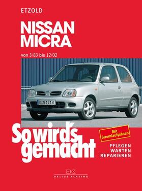 Etzold |  Nissan Micra 3/83 - 12/02 | eBook | Sack Fachmedien