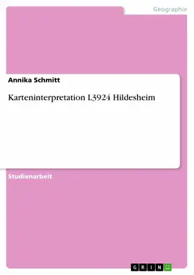 Schmitt |  Karteninterpretation L3924 Hildesheim | eBook | Sack Fachmedien