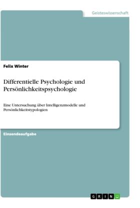 Winter |  Differentielle Psychologie und Persönlichkeitspsychologie | Buch |  Sack Fachmedien