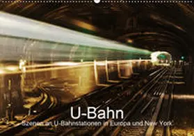 Müller |  U-Bahn - Szenen an U-Bahnstationen in Europa und New York (Wandkalender 2019 DIN A2 quer) | Sonstiges |  Sack Fachmedien