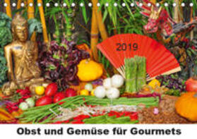 Lindner |  Obst und Gemüse für Gourmets (Tischkalender 2019 DIN A5 quer) | Sonstiges |  Sack Fachmedien