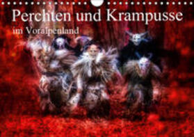 Fiedler |  Perchten und Krampusse im Voralpenland (Wandkalender 2019 DIN A4 quer) | Sonstiges |  Sack Fachmedien