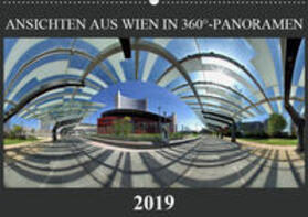 Braun |  Ansichten aus Wien in 360°-Panoramen (Wandkalender 2019 DIN A2 quer) | Sonstiges |  Sack Fachmedien