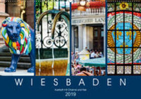 Meyer |  Wiesbaden Kurstadt mit Charme und Flair (Wandkalender 2019 DIN A2 quer) | Sonstiges |  Sack Fachmedien