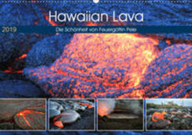 Krauss |  Hawaiian Lava - Die Schönheit von Feuergöttin Pele (Wandkalender 2019 DIN A2 quer) | Sonstiges |  Sack Fachmedien