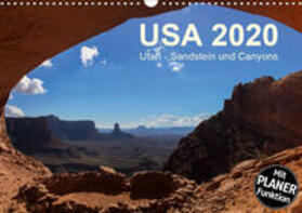 Zimmermann |  USA 2020 Utah - Sandstein und Canyons (Wandkalender 2020 DIN A3 quer) | Sonstiges |  Sack Fachmedien