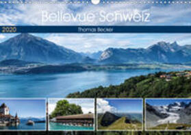 Becker |  Bellevue Schweiz (Wandkalender 2020 DIN A3 quer) | Sonstiges |  Sack Fachmedien