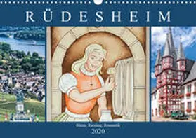 Meyer |  Rüdesheim - Rhein, Riesling, Romantik (Wandkalender 2020 DIN A3 quer) | Sonstiges |  Sack Fachmedien