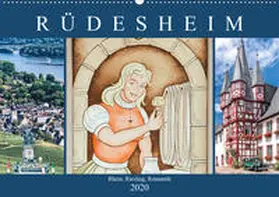 Meyer |  Rüdesheim - Rhein, Riesling, Romantik (Wandkalender 2020 DIN A2 quer) | Sonstiges |  Sack Fachmedien