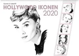 Richter |  Hollywood Ikonen in Bleistift 2020 (Wandkalender 2020 DIN A2 quer) | Sonstiges |  Sack Fachmedien