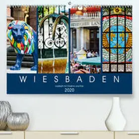 Meyer |  Wiesbaden Kurstadt mit Charme und Flair(Premium, hochwertiger DIN A2 Wandkalender 2020, Kunstdruck in Hochglanz) | Sonstiges |  Sack Fachmedien